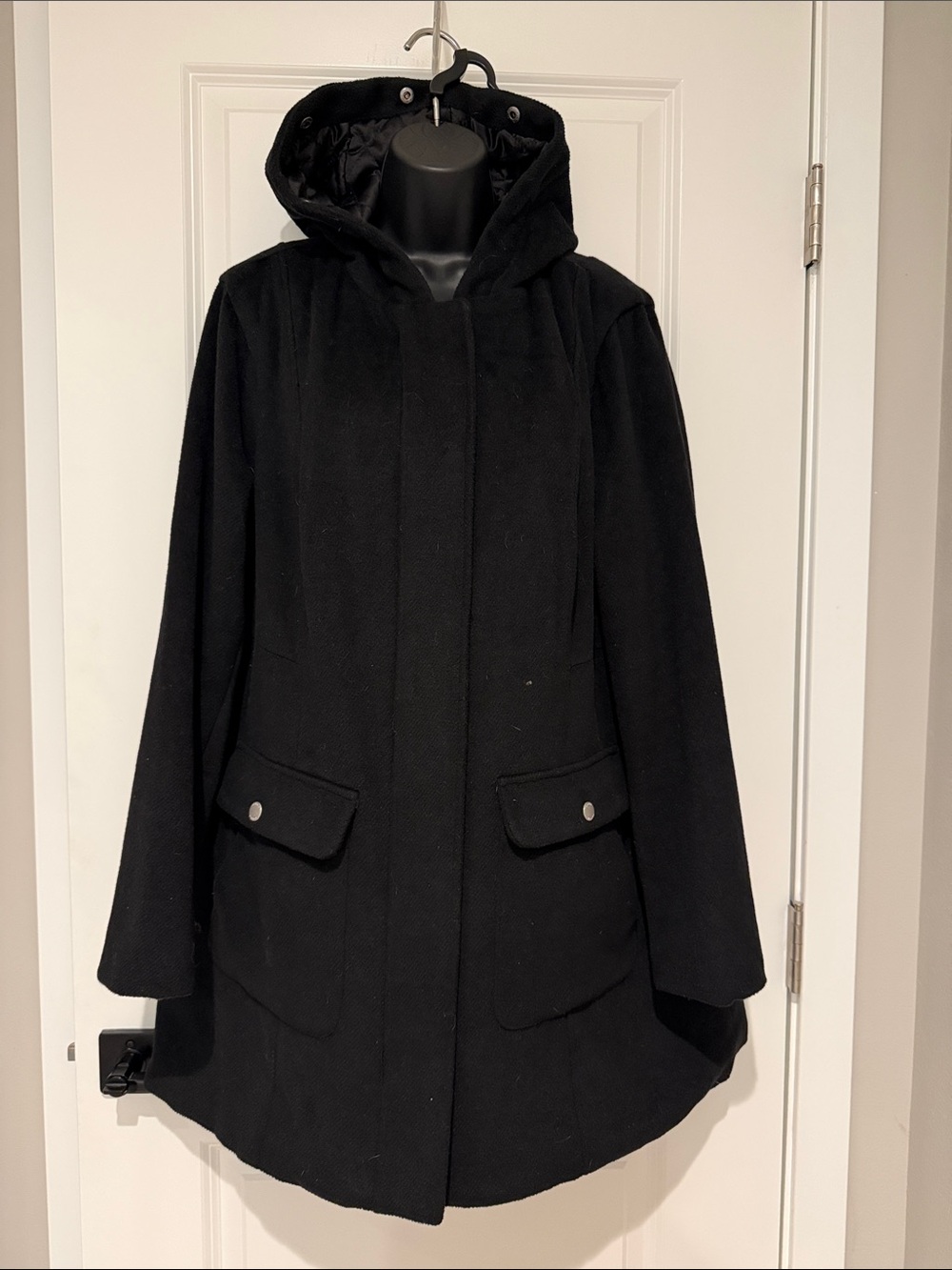 Torrid Zip Up Hooded Coat